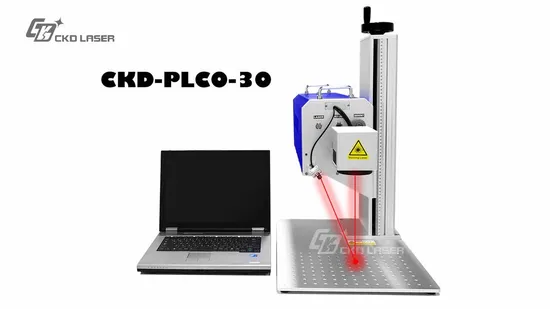 Qbcode C-Series CO2 Laser Engraving Marking Machine for Paper Leather Plastic Wood Bamboo with CE