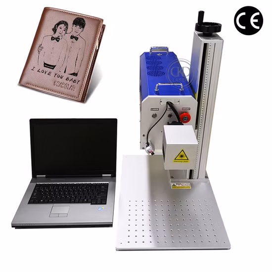 Qbcode C-Series CO2 Laser Engraving Marking Machine for Paper Leather Plastic Wood Bamboo with CE