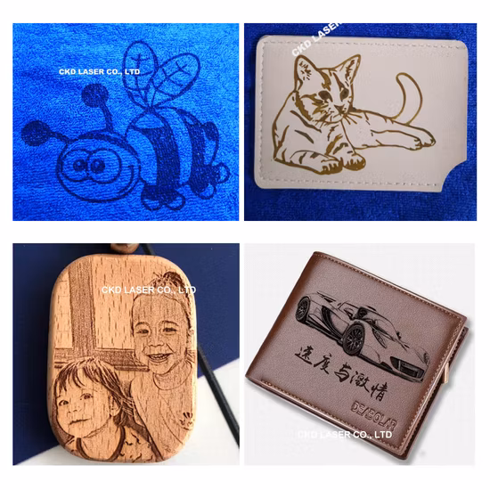 Qbcode C-Series CO2 Laser Engraving Marking Machine for Paper Leather Plastic Wood Bamboo with CE