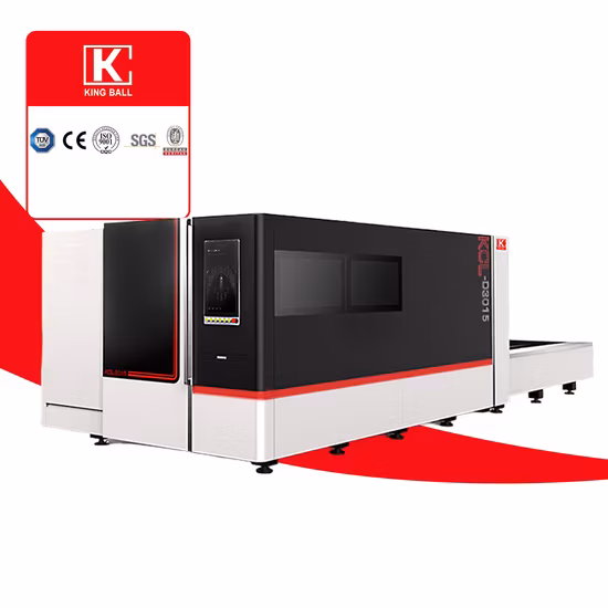 Aluminium CNC Metal Steel Fiber Cutter Laser Cutting Machine
